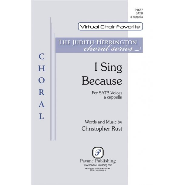 I Sing Because