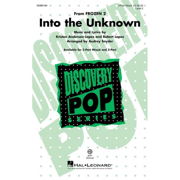 Into the Unknown (from Frozen 2) : Discovery Level 2