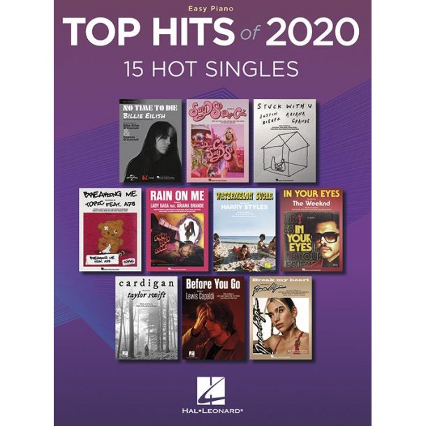 Top Hits of 2020 - Easy Piano (begynder klaver)