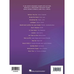 Top Hits of 2020 - Easy Piano