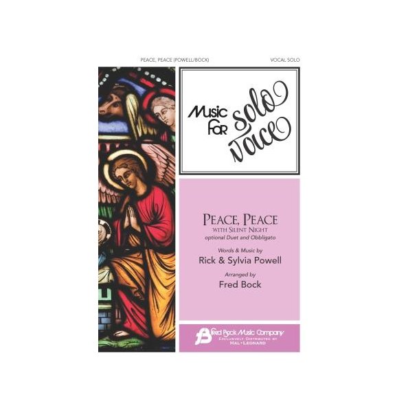 Peace, Peace with Silent Night : Music for Solo Voice Series Vocal Solo with Optional Duet and Obbligato