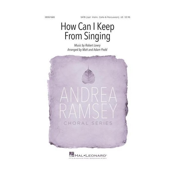 How Can I Keep from Singing