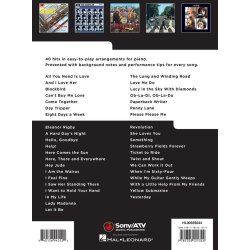 Really Easy Piano: 40 Beatles Hits
