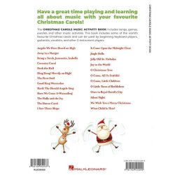 Christmas Carols Music Activity Book : UK & Europe Edition