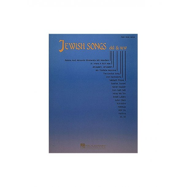 Jewish Songs Old And New