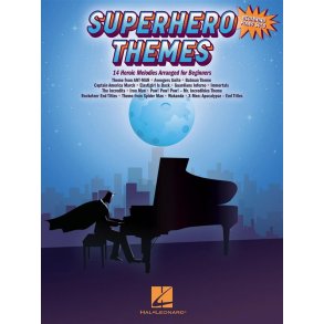 Superhero Themes : 14 Heroic Melodies Arranged for Beginners