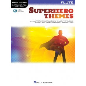 Superhero Themes for Flute : Instrumental Play-Along