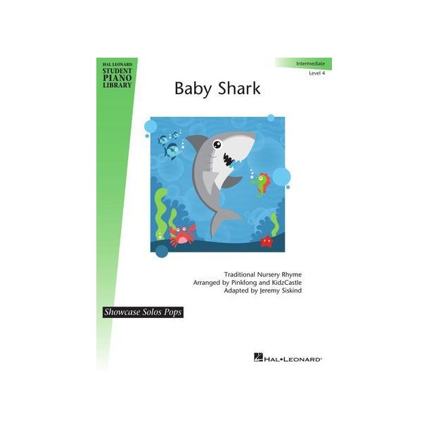 Baby Shark : Showcase Solos Pops Series Intermediate Level