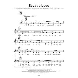 Chart Hits of 2020-2021 til ukulele: European Edition