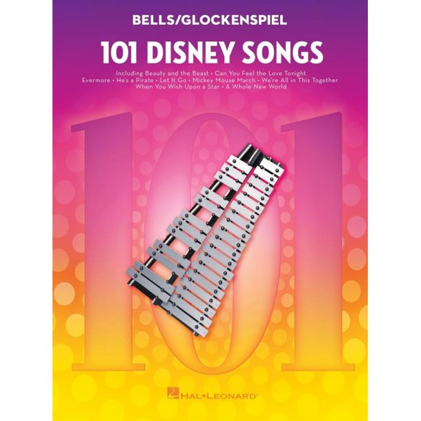 101 Disney Songs : for Bells/Glockenspiel