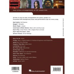 Really Easy Piano: Chart Hits 2021