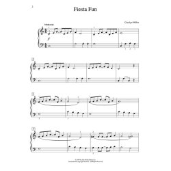 Miller Fiesta Fun Pf Solo Sheet