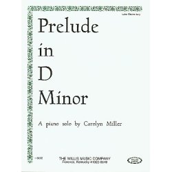 Prelude In D Minor