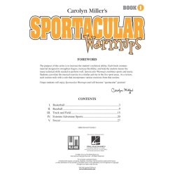 Sportacular Warmups Book 1