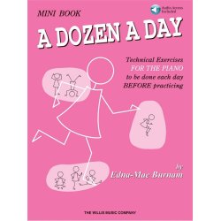 A Dozen a Day Mini Book: Book/CD Pack