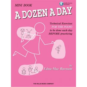 A Dozen a Day Mini Book: Book/CD Pack