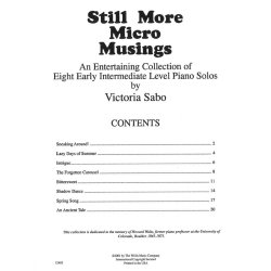 Still More Micro Musings