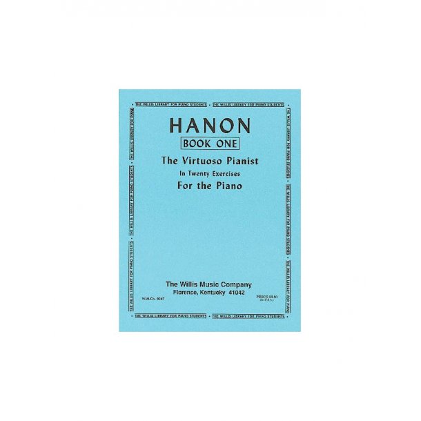 Hanon Virtuose Pianist Bk 1