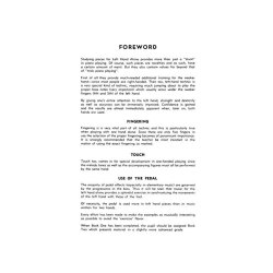 For Left Hand Alone Book 1