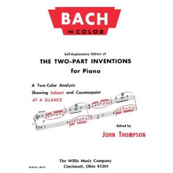 Bach In Color-two Part Invent.