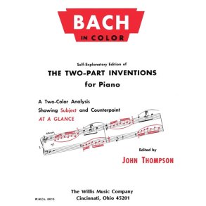 Bach In Color-two Part Invent.