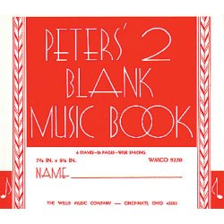 Peters Blank Book #2 Red