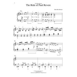 Burnam Ride Of Paul Revere Pf Solo