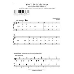 Popular Piano Solos: First Grade - Pop Hits, Broadway, Movies And More!