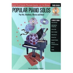 Popular Piano Solos: 3rd Grade - Pop Hits, Broadway, Movies And More!