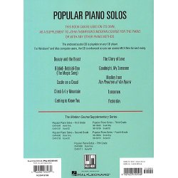 Popular Piano Solos: 3rd Grade - Pop Hits, Broadway, Movies And More!