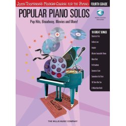 John Thompson's Modern Piano Course: Popular Piano Solos - Fourth Grade (Book and CD)