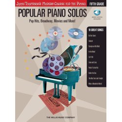 John Thompson's Modern Piano Course: Popular Piano Solos - Fifth Grade (Book and CD)