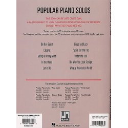 John Thompson's Modern Piano Course: Popular Piano Solos - Fifth Grade (Book and CD)