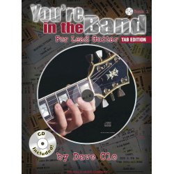 Youre In The Band Lead Guitar Method Bk/Cd Tab