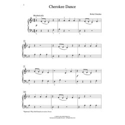 Donahue Cherokee Dance Pf Solo Sheet