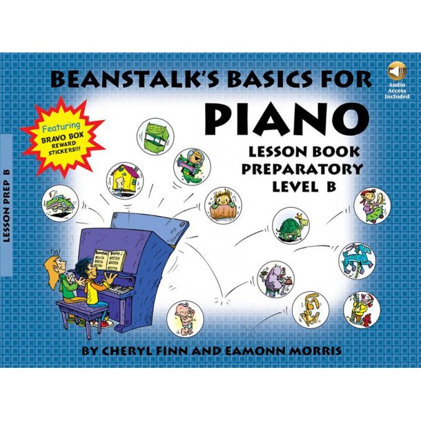Beanstalks Basics For Piano Lesson Prep B Bk/Cd