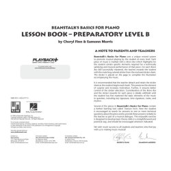 Beanstalks Basics For Piano Lesson Prep B Bk/Cd