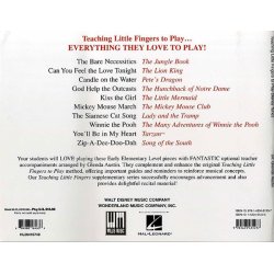 Teaching Little Fingers To Play Disney Tunes (Book/CD)