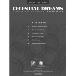 Ikeda Celestial Dreams Pf Solo Bk