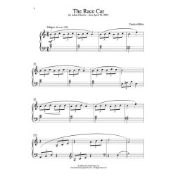 Miller The Race Car Pf Solo Sheet
