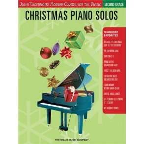 Christmas Piano Solos 2nd Grd Pf Bk