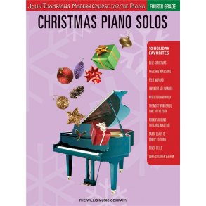Christmas Piano Solos 4th Grd Pf Bk
