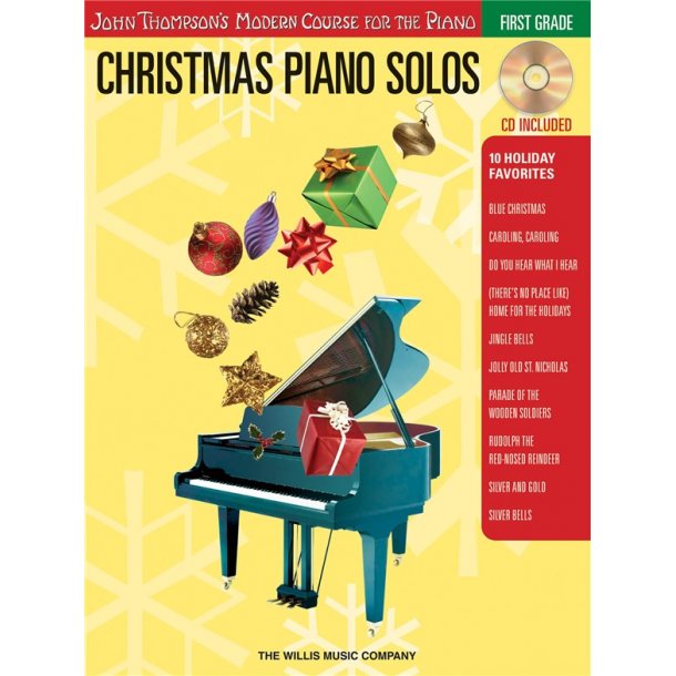 Thompson's Modern Piano - 1st Grd Bk/CD - Christmas
