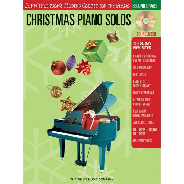 Thompson's Modern Piano - 2nd Grd Bk/CD - Christmas