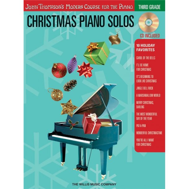 Thompson's Modern Piano - 3rd Grd Bk/CD - Christmas