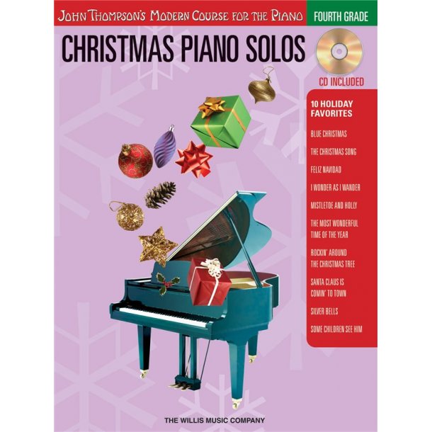 Thompson's Modern Piano - 4th Grd Bk/CD - Christmas