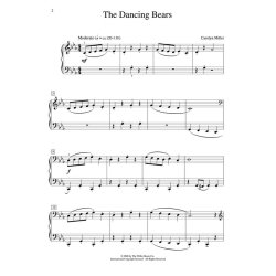 Miller Dancing Bears Pf Solo Sheet
