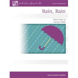 Miller Rain Rain Pf Solo Sheet