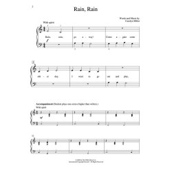 Miller Rain Rain Pf Solo Sheet