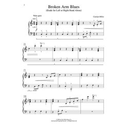 Miller Broken Arm Blues Pf Solo